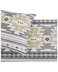 HiEnd Accents 200TC Cotton Desert Sage 4 Piece Sheet Set