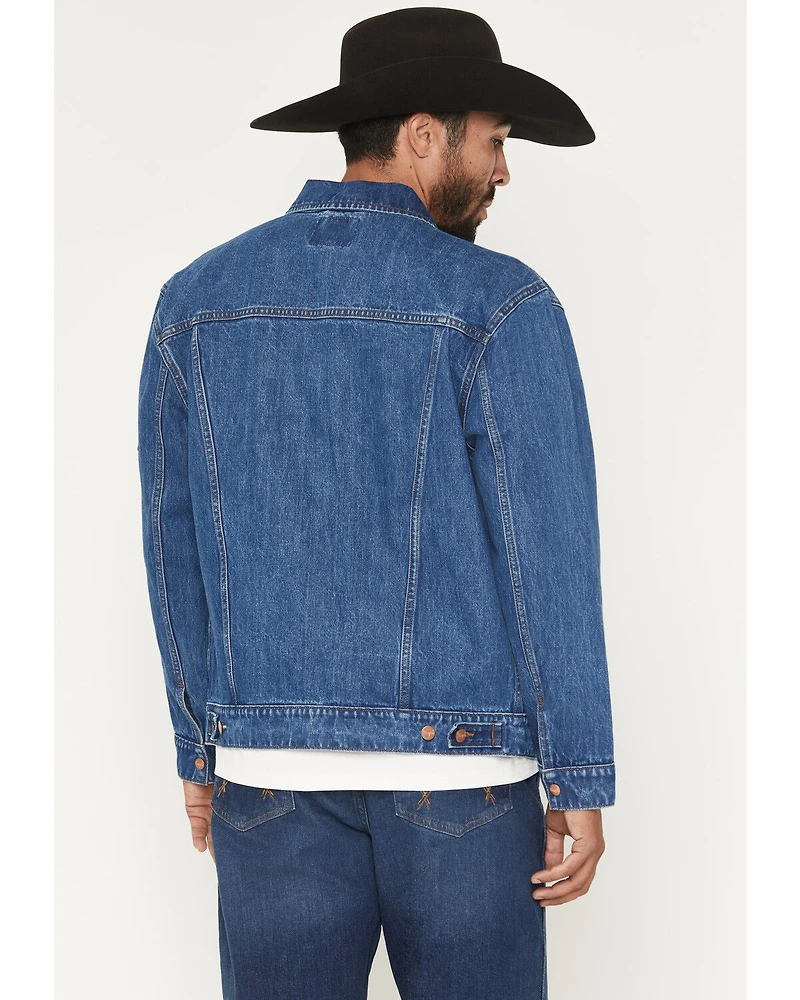 Wrangler X Coors Banquet Men's Denim Western Jacket