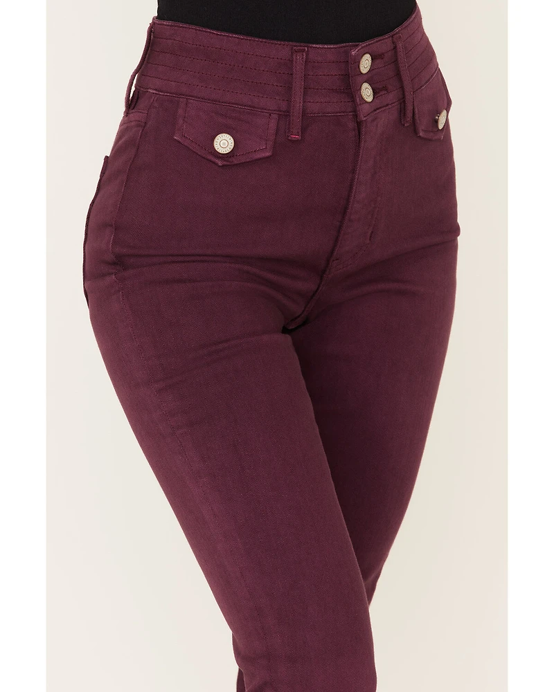 Idyllwind Women's High Rise Flap Pocket Outlaw Flare Jeans