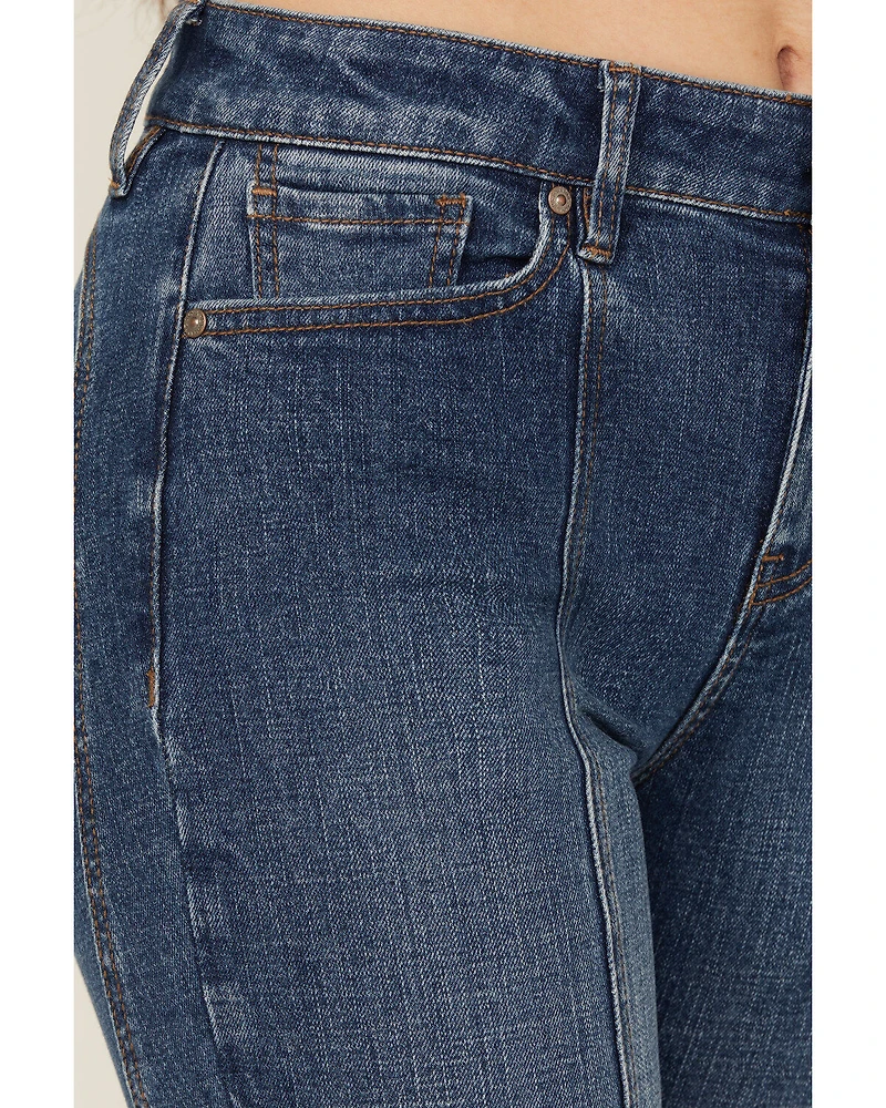 Shyanne Women's Celeste High Rise Bootcut Stretch Denim Jeans