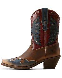 Ariat Women's Bravery Distressed Western Boots - Snip Toe