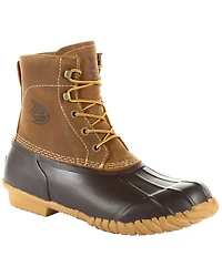 Georgia Boot Men's Marshland Lace-Up Duck Boots - Round Toe