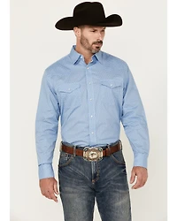 Wrangler 20X Men's Geo Print Long Sleeve Snap Stretch Western Shirt