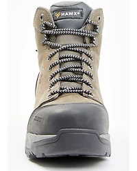 Hawx Men's 6" Lace-To-Toe Tychee Deep Seated Waterproof Comp Work Boots - Soft Toe