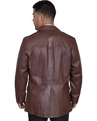 Scully Men's Lamb Leather Blazer - Big and Tall