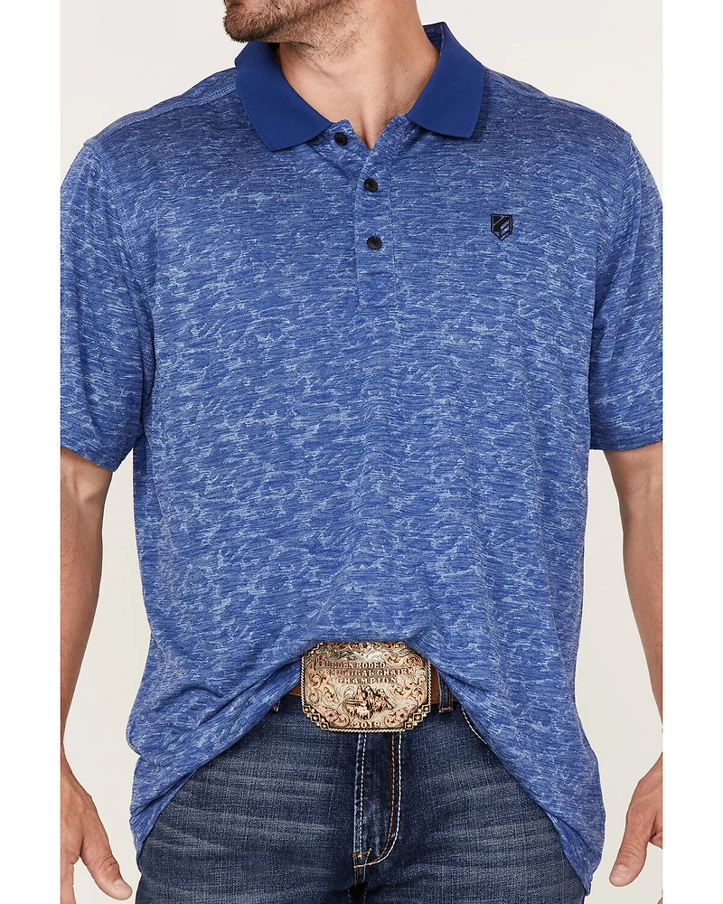 RANK 45® Men's Daylight Solid Short Sleeve Polo Shirt