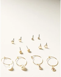 Shyanne Women's Boho Charm Earrings Set - 12 Piece