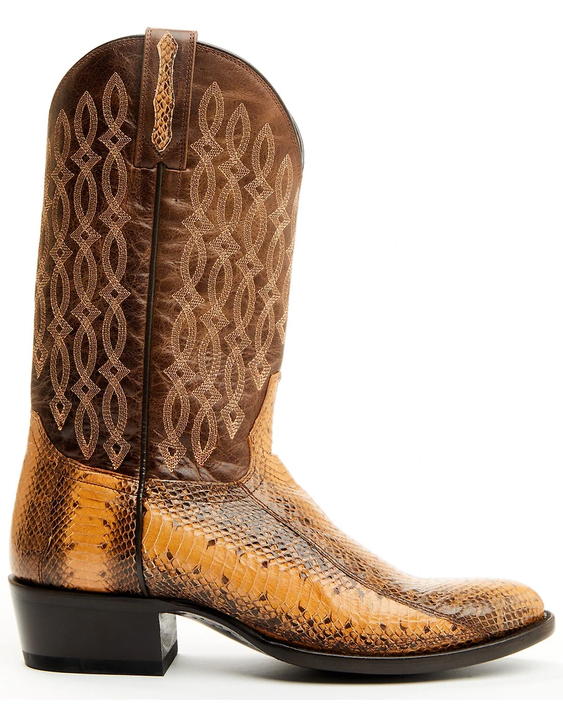 Cody James Men's Exotic Water Snake Western Boots - Round Toe
