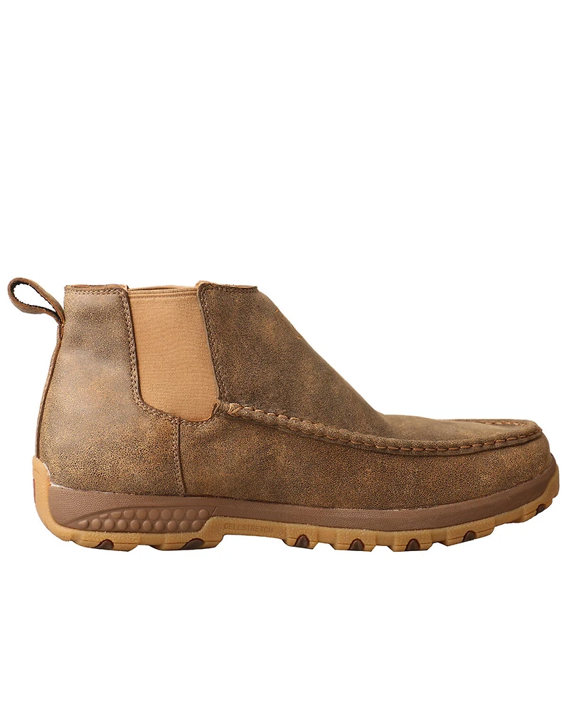 Twisted X Men's CellStretch Double Gore Driving Shoes - Moc Toe