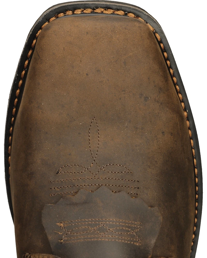 Cody James Men's 8" Mustang Lace-Up Kiltie Work Boots - Composite Toe