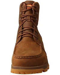 Twisted X Men's Oblique Lace-Up Work Boots - Nano Composite Toe