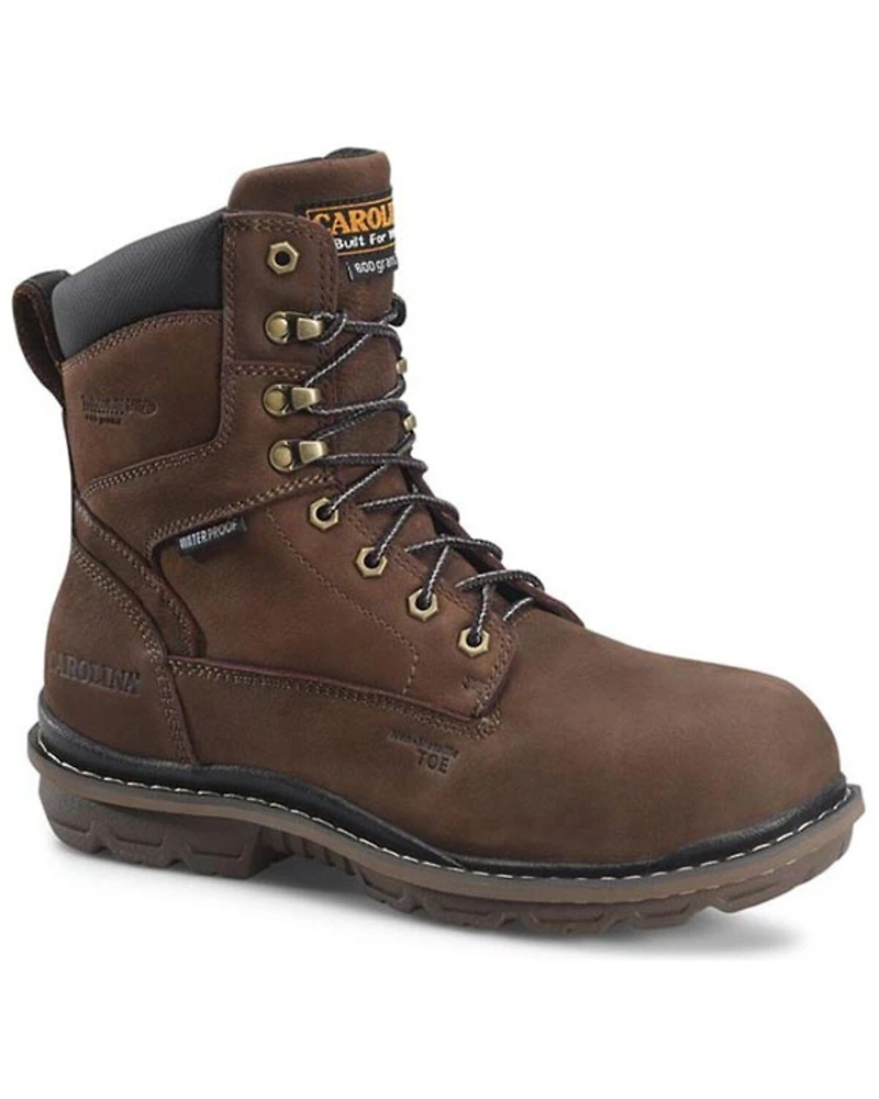 Carolina Men's 8" Dormite Insulated Waterproof Work Boots - Composite Toe