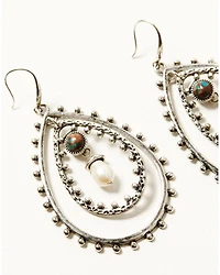 Shyanne Women's Gemma Layered Teardrop Earrings