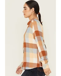 Idyllwind Women's Coppell Plaid Print Long Sleeve Snap Western Shirt