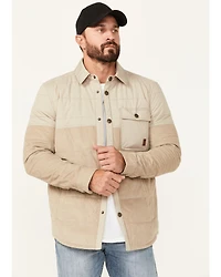 Brothers and Sons Men's Fulton Cord Snap Puffer Jacket