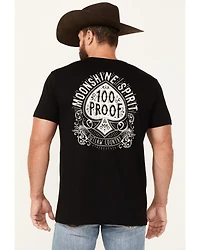 Moonshine Spirit Men's Spade Short Sleeve Graphic T-Shirt