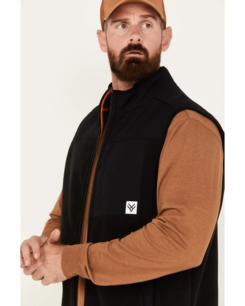 Hawx Men's Wind Proof Fleece Work Vest
