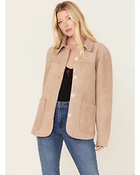 Idyllwind Women's Daiseta Genuine Suede Shacket