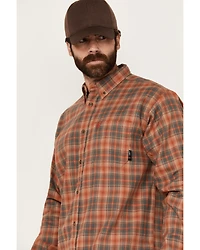 Ariat Men's FR Olympic Long Sleeve Button-Down Work Shirt