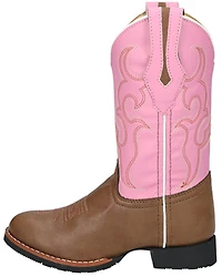 Smoky Mountain Girls' Mustang Western Boots - Round Toe