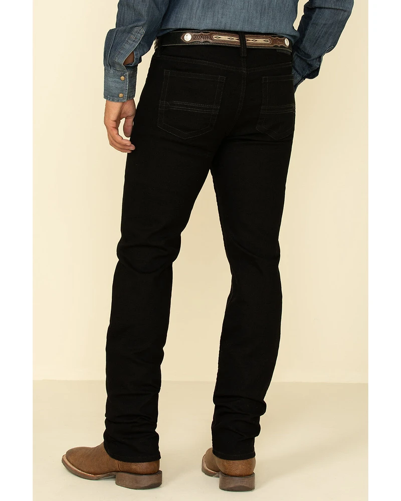 Cody James Men's Night Rider Wash Jackson Slim Straight Stretch Denim Jeans