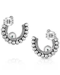 Montana Silversmiths Women's Lucky Roads Turquoise Earrings