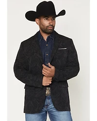 Rock & Roll Denim Men's Paisley Print Sportcoat
