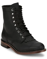 Justin Men's Drennan Lace-Up Boots - Round Toe
