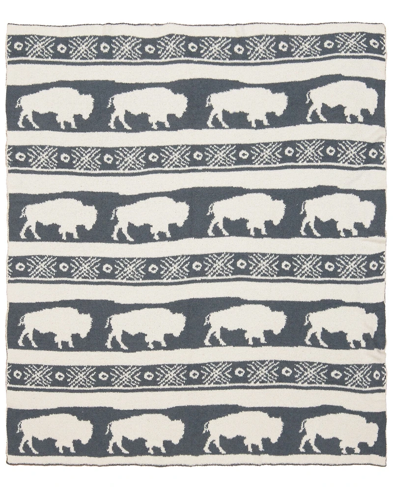 Carstens Home Buffalo Print Blanket