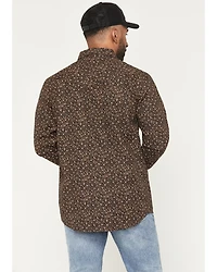 Cody James Men's FR Milkweed Printed Long Sleeve Stretch Work Shirt