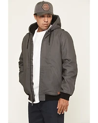 Hawx Men's Basalt Fleece Lined Hooded Duck Canvas Jacket