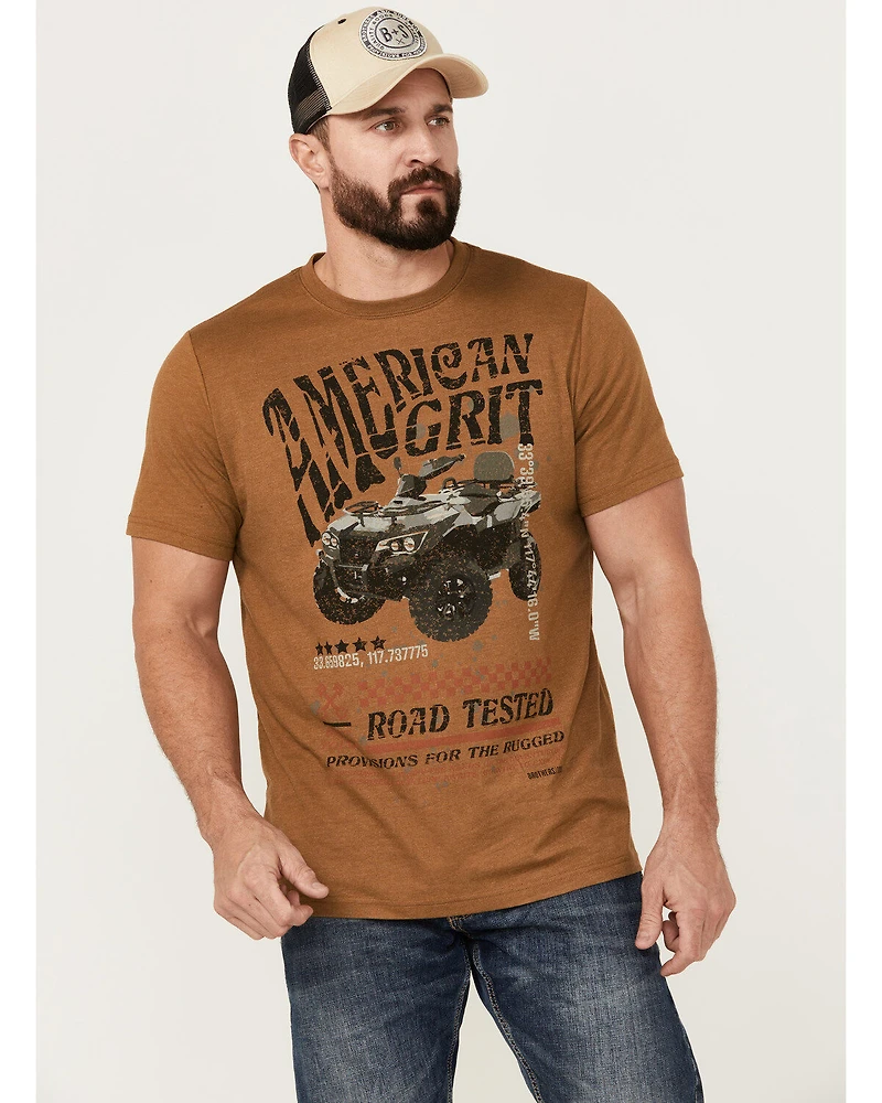 Brothers and Sons Men's American Grit Short Sleeve Graphic T-Shirt