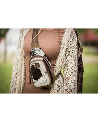 STS Ranchwear By Carroll Women's Sojourner Cowhide Sling Bag