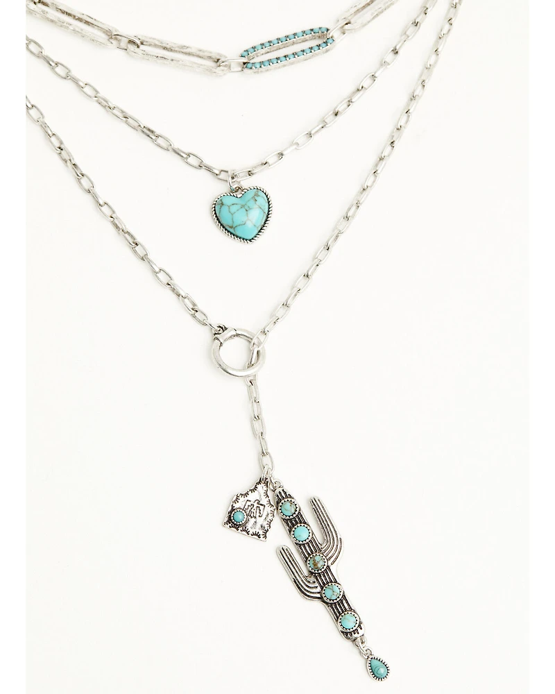 Shyanne Women's Wildheart Layered Jewelry Set - 2 Piece