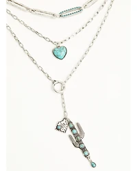 Shyanne Women's Wildheart Layered Jewelry Set - 2 Piece