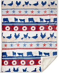 Carstens Home Farm Plush Sherpa Throw
