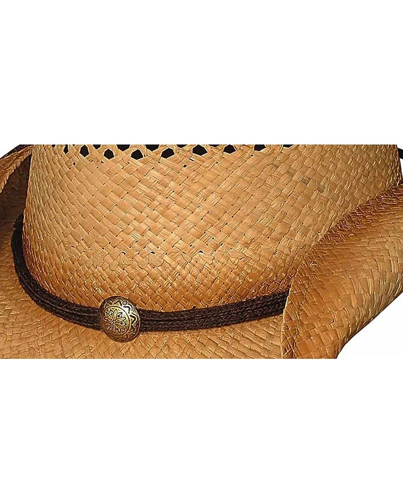 Bullhide Blaze Raffia Straw Cowboy Hat