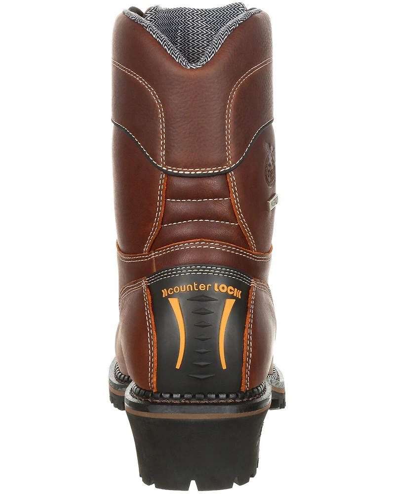 Georgia Boot Men's Amp LT Waterproof Logger Boots - Composite Toe