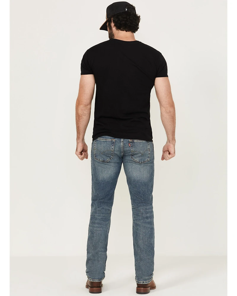 Levi's Men's 514™ Medium Wash Straight Stretch Denim Jeans