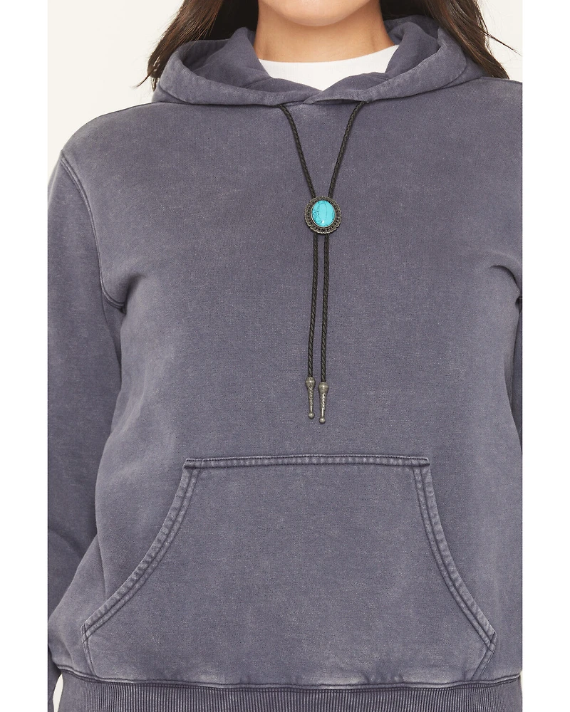Shyanne Women's Bolo Tie Hoodie