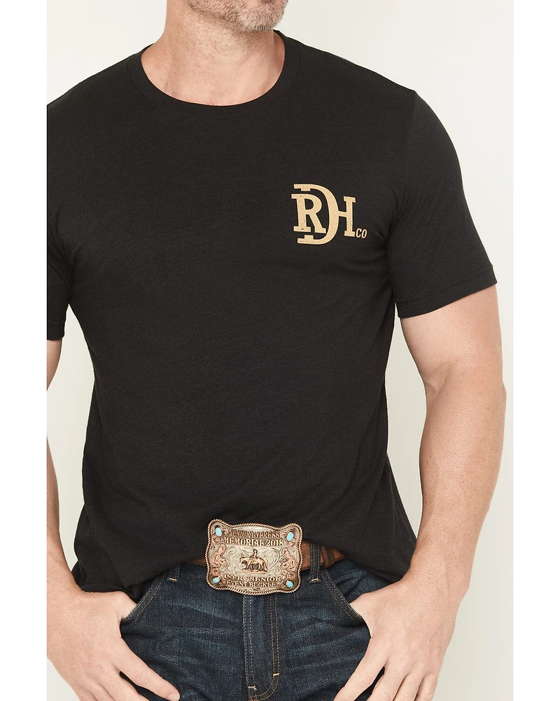Red Dirt Hat Men's Bass Lighting Short Sleeve Graphic T-Shirt