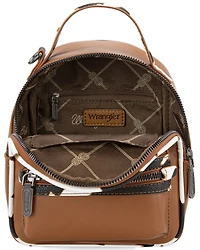 Wrangler Cow Print Mini Backpack