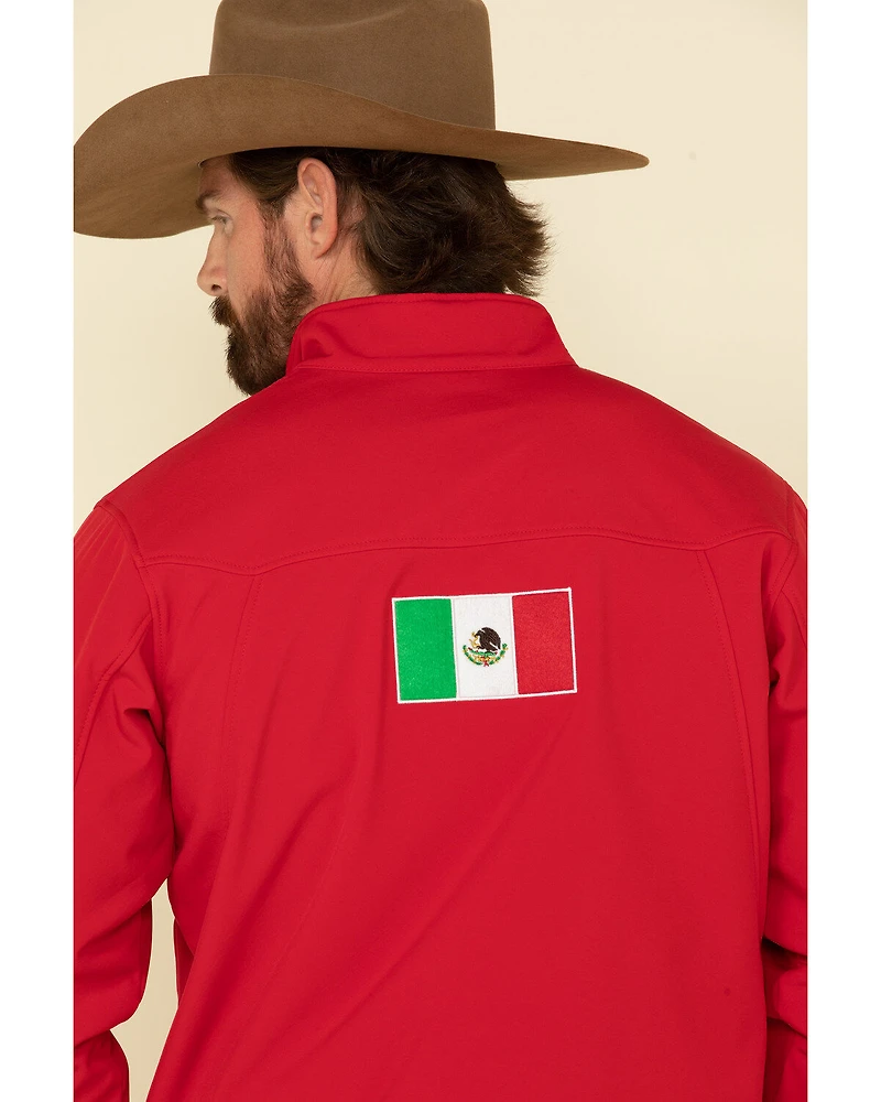 Ariat Men's Red Mexico New Team Softshell Jacket