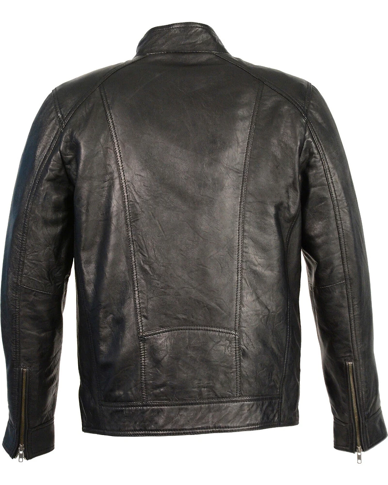 Milwaukee Leather Men's Sheepskin Moto Jacket - 5X