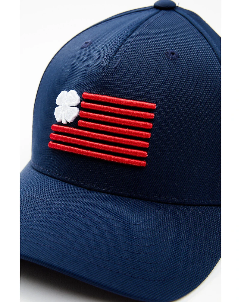 Black Clover Men's Snapback Patch Ball Cap