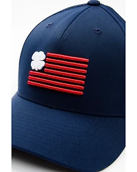 Black Clover Men's Snapback Patch Ball Cap
