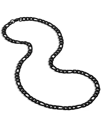 Montana Silversmiths Men's Midnight Onyx Figaro Chain Necklace