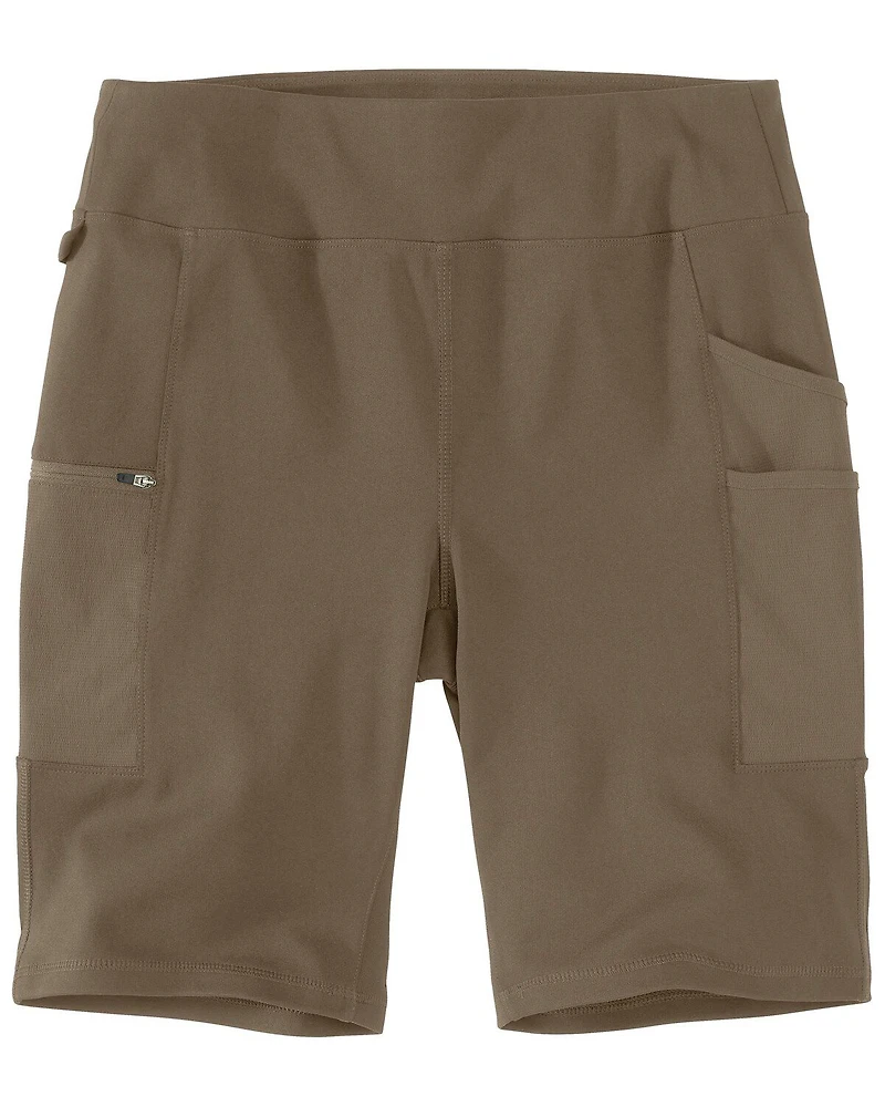 Carhartt Women's Force Fitted Lightweight Utility Work Shorts - Plus