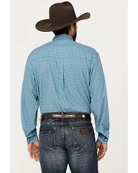Cinch Men's ARENAFLEX® Geo Print Long Sleeve Button-Down Western Shirt