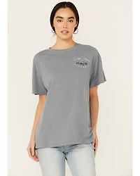 Cleo + Wolf Women's Wishful Drinking Oversized Short Sleeve Graphic Tee